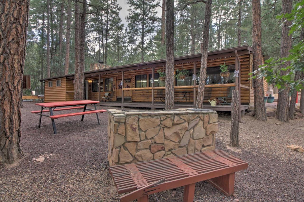 Show Low Cabin With Amenities, 13 Mi To Hon-Dah! Exterior foto